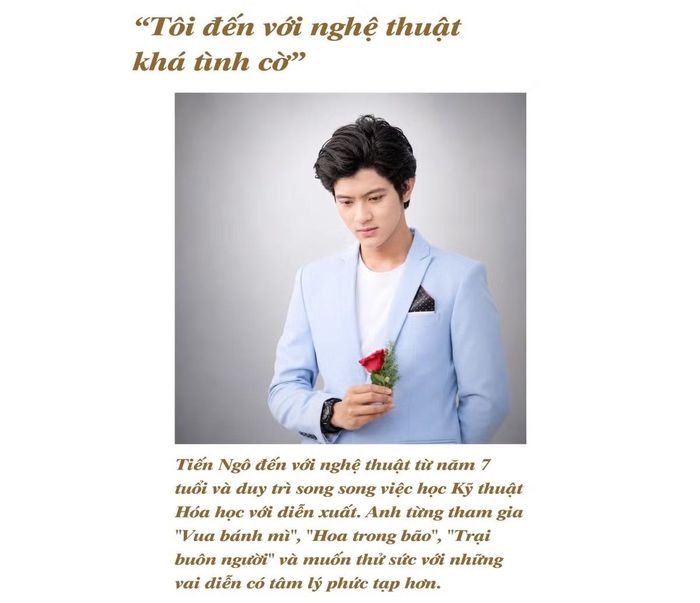 - Anh từng có thành tích trong học tập và nghiên cứu khoa học. Điều gì khiến anh từ một lĩnh vực khá khác biệt như khoa học và kỹ thuật Hóa học bước sang diễn xuất?