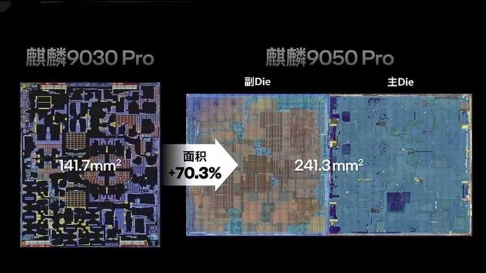 Chip Kirin 9050 Pro sử dụng kiến trúc xếp chồng.