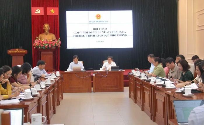Hội thảo góp ý, đề xuất nội dung phát triển Chương trình giáo dục phổ thông.
