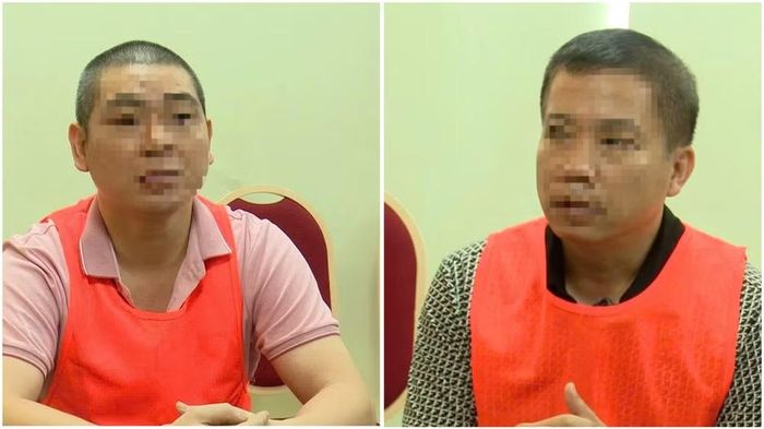 Các đối tượng liên quan đến vụ án - Ảnh: Công an TP Hà Nội.