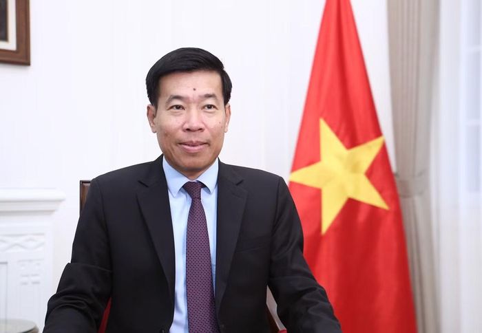 Thứ trưởng Ngoại giao Nguyễn Mạnh Cường. Ảnh: Mofa