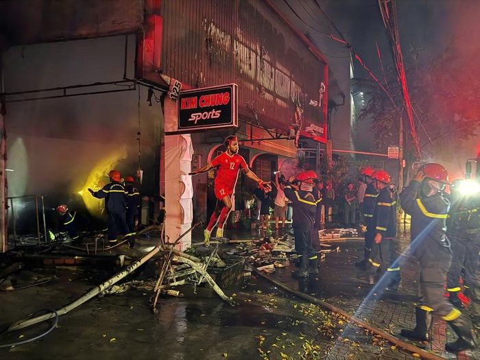 Vụ cháy không gây thiệt hại về người.