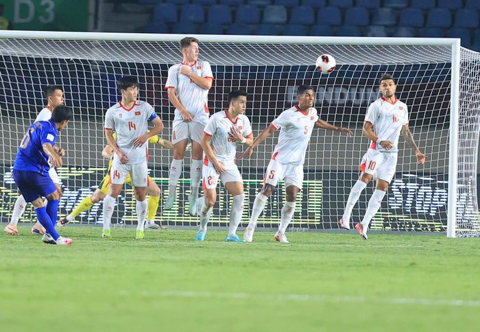 Adou Minh (5) có màn thể hiện tốt ở FIFA ASEAN Cup 2026. Ảnh: V.A