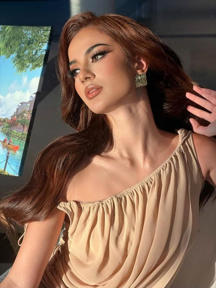 Hành trình thi sắc đẹp của Emma Lê kéo dài 4 năm. Cô từng thi Miss Universe Vietnam 2023 và dừng chân ở top 5 chung cuộc đầy tiếc nuối nhưng cũng là khởi đầu tốt cho một tân binh. Cô cũng nhận giải phụ Gương mặt đẹp nhất. 