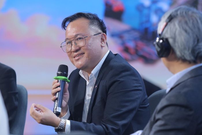 Ông Angus Liew chia sẻ ý kiến tại toạ đàm