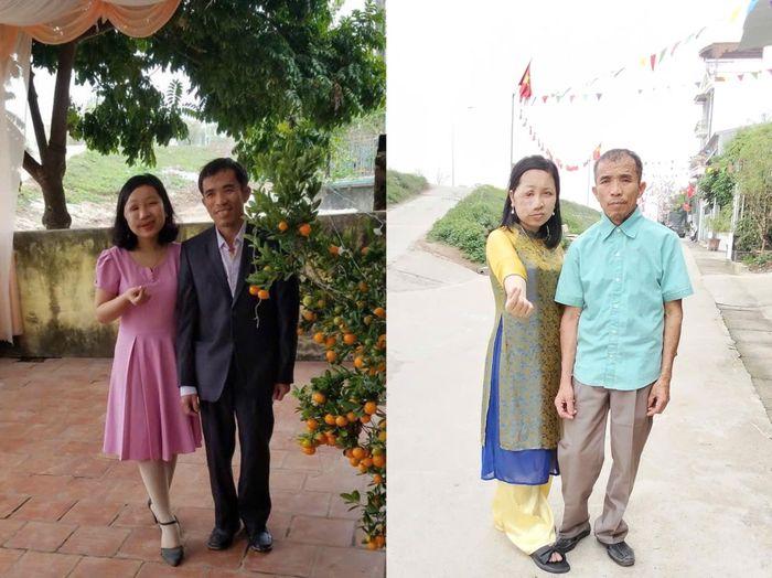 Tác giả Nguyễn Thanh Nhàn và bố