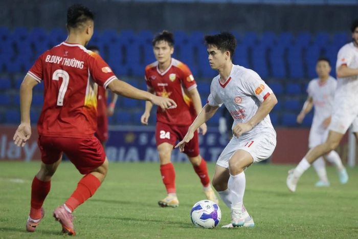 Hồng Lĩnh Hà Tĩnh làm khách Thể Công - Viettel vào lúc 19h15 ngày 8/10 trên sân Hàng Đẫy. Ảnh: VPF.