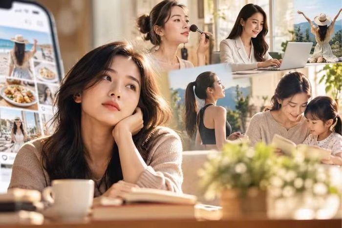  Rất nhiều hình mẫu phụ nữ thành công trên mạng đã khiến nhiều phụ nữ khác bị áp lực. Minh họa từ Internet 