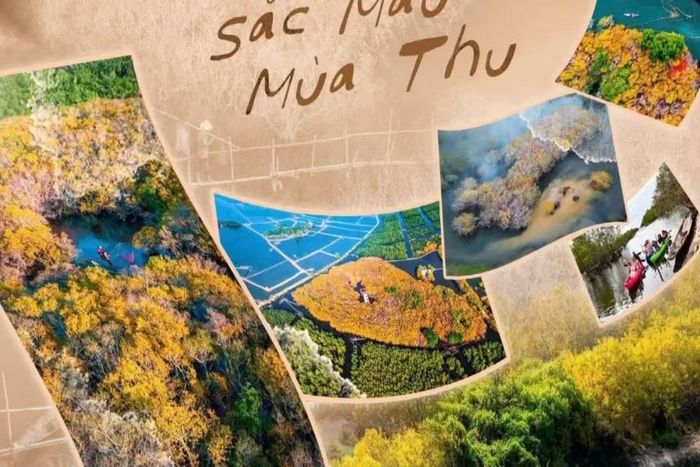 Poster Cuộc thi ảnh “Rú Chá-Sắc màu mùa Thu” . (Ảnh: Cổng Thông tin Điện tử TP Huế)