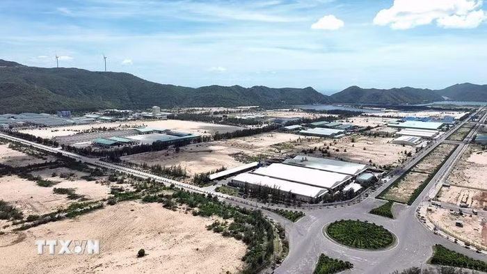 Một góc Khu kinh tế Nhơn Hội, phường Quy Nhơn, tỉnh Gia Lai. (Ảnh: Vũ Sinh/TTXVN)