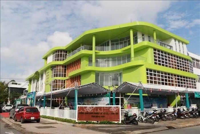 Không gian Khởi nghiệp đổi mới sáng tạo được đặt tại đường Nguyễn Quang Diêu, phường Cao Lãnh.