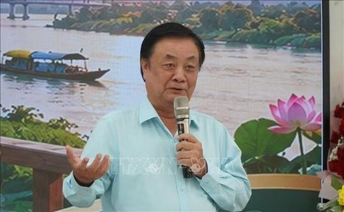 Ông Lê Minh Hoan, Nguyên Phó Chủ tịch Quốc hội chia sẻ, định hướng về khởi nghiệp đổi mới sáng tạo của tỉnh Đồng Tháp.