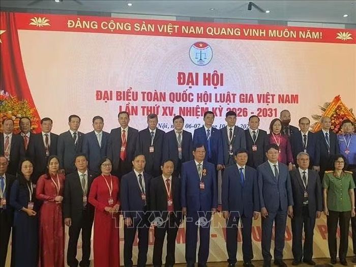 Ban Chấp hành Hội Luật gia Việt Nam khóa XV, nhiệm kỳ 2026-2031.