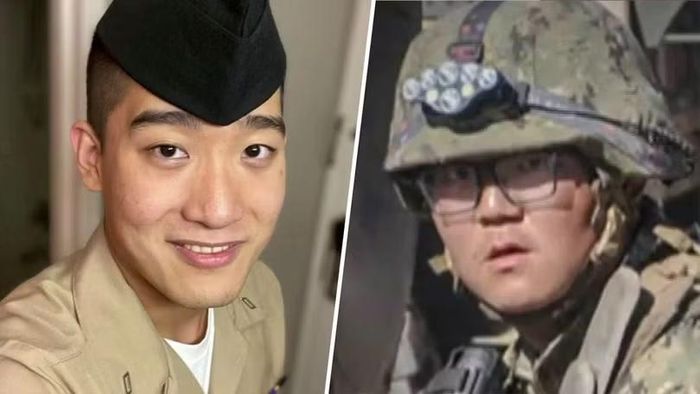Ngụy Kim Siêu khi còn phục vụ trong Hải quân Mỹ. Ảnh: Foxnews.