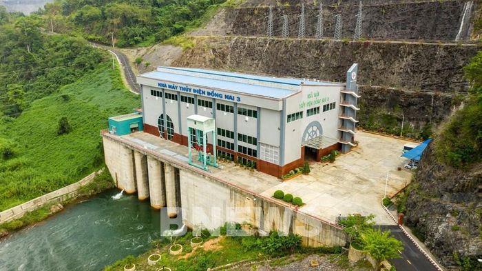 Nhà máy thủy điện thuộc Công ty Thủy điện Đồng Nai đang hoạt động trên địa bàn tỉnh Lâm Đồng