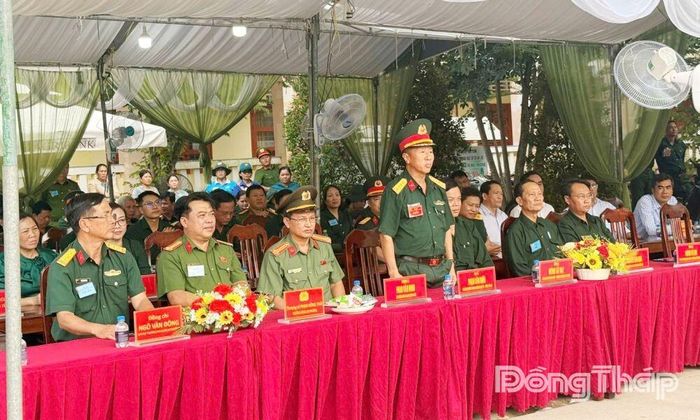 Ban Chỉ đạo diễn tập tỉnh và Ban Tổ chức diễn tập phường An Bình tham quan diễn tập.