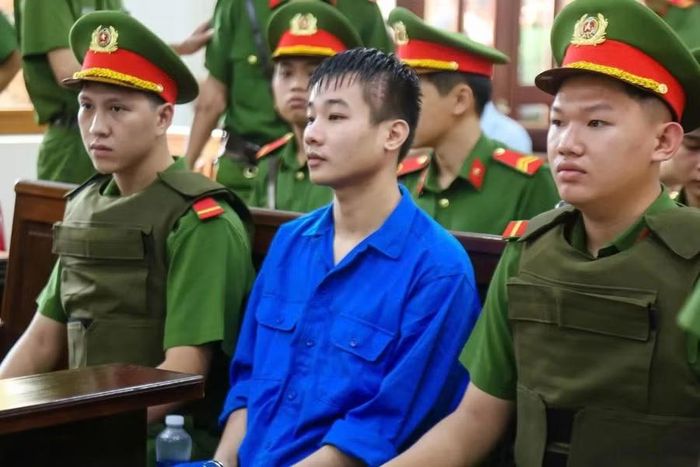 Bị cáo Nguyễn Đức Anh tại phiên tòa. Ảnh: Phước Tuần/Dân trí