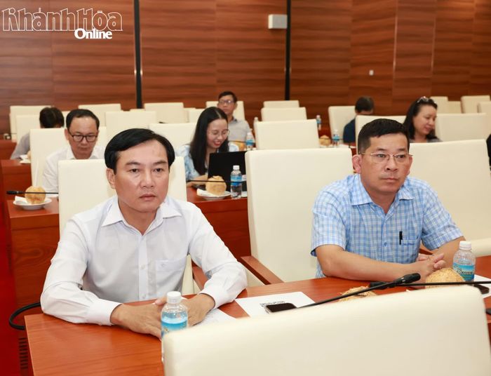 Đại diện các cơ quan báo chí dự hội nghị.
