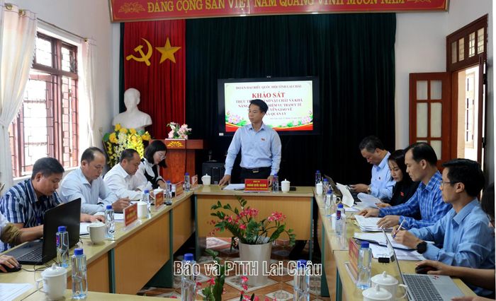 Quang cảnh tại buổi khảo sát.