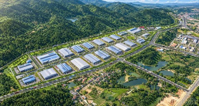 Khu Công nghiệp Bản Qua có quy mô 76,39 ha đang được triển khai.