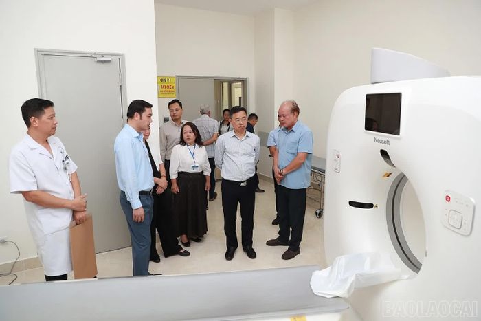 Cơ sở vật chất, trang thiết bị phục vụ hoạt động khám, chữa bệnh tại Trung tâm Y tế khu vực Bắc Hà.