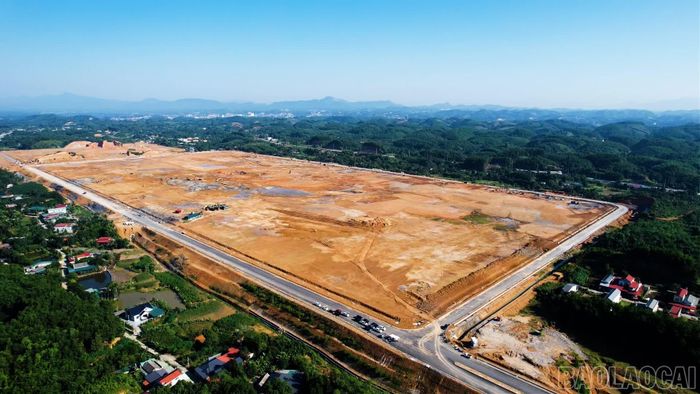 Dự án Khu công nghiệp Trấn Yên (giai đoạn I) có tổng diện tích 254,6 ha.