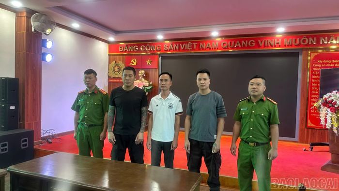 Các bị can tại Cơ quan Cảnh sát điều tra.