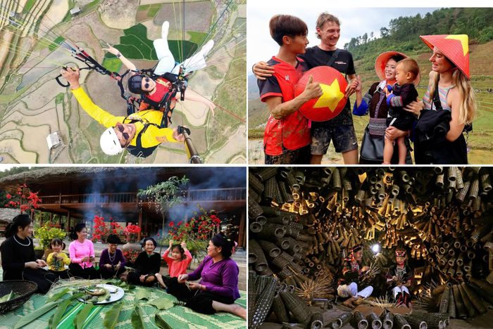 Trong 9 tháng năm 2026, toàn tỉnh đón hơn 9,83 triệu lượt khách, trong đó khách quốc tế đạt hơn 1,3 triệu lượt; tổng thu từ du lịch ước khoảng 40.880 tỷ đồng, bằng 83% kế hoạch năm. (Ảnh: Báo và Phát thanh, Truyền hình Lào Cai)