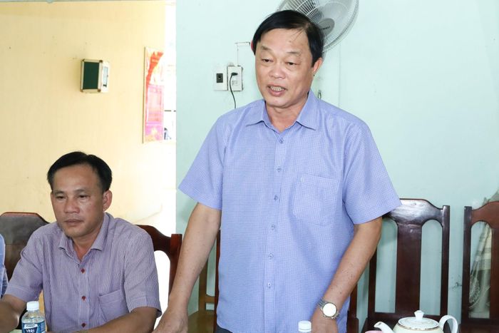 Đồng chí Trương Quốc Thế Minh, Phó Giám đốc Báo và Phát thanh, Truyền hình Lâm Đồng phát biểu tại buổi làm việc