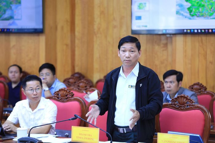 Phó Chánh Thanh tra tỉnh Lâm Đồng Trần Mậu Dũng đề nghị xã Tuy Đức quan tâm hơn tới công tác lập quy hoạch