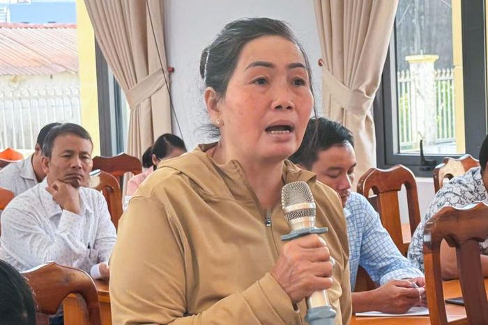 Cử tri xã Bảo Lâm 4 nêu ý kiến
