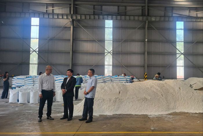 Đoàn ĐBQH tỉnh Lâm Đồng khảo sát thực địa một số khu vực sản xuất và đóng gói thành phẩm tại Công ty Nhôm Lâm Đồng - TKV