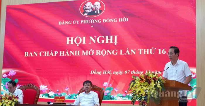 Đại biểu tham luận tại hội nghị - Ảnh: H.Tr