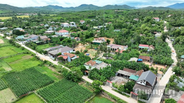 Xã Trung Thuần ngày càng khởi sắc với những gam màu tươi sáng - Ảnh: N.T