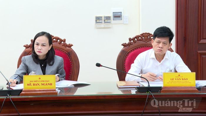 Đại biểu tham dự buổi làm việc - Ảnh: N.L