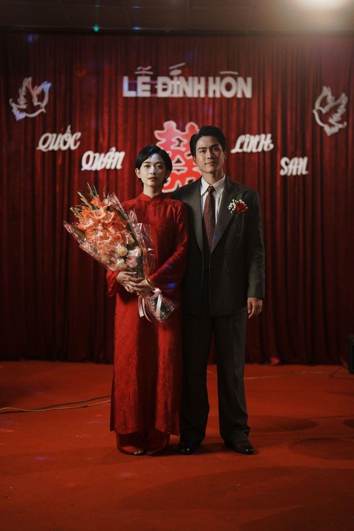 Tạo hình nhân vật của Ngọc Xuân và Võ Điền Gia Huy trong MV "Lỡ thương nhau". (Ảnh: ĐPCC).