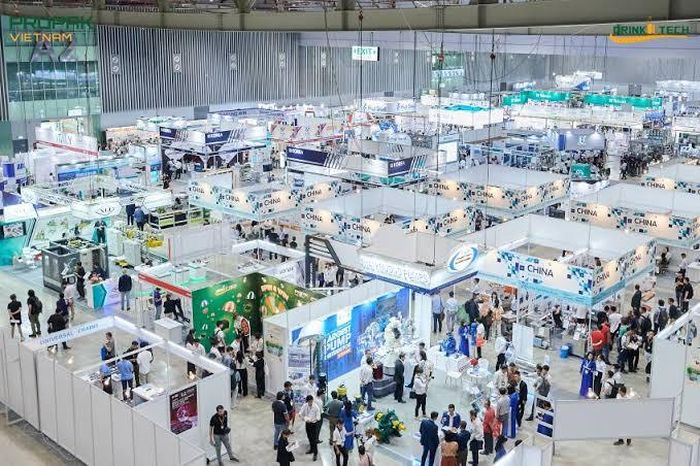 Hàng trăm gian hàng và doanh nghiệp quy tụ tại ProPak Vietnam