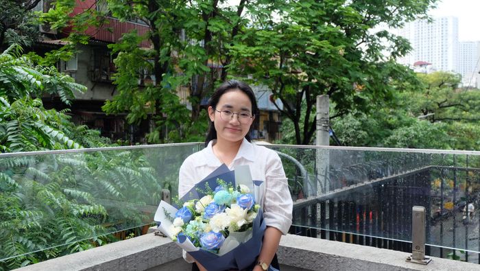Từ trải nghiệm ở cuộc thi, nữ thủ khoa nhận ra rằng nhiều kết quả tưởng như nằm ngoài khả năng có thể trở thành hiện thực nếu mỗi người thực sự nghiêm túc, chân thành và nỗ lực hết mình. Ảnh: NVCC