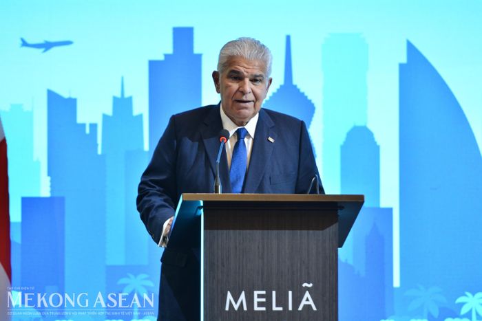 Tổng thống Panama José Raúl Mulino. Ảnh: Lê Hồng Nhung - Mekong ASEAN