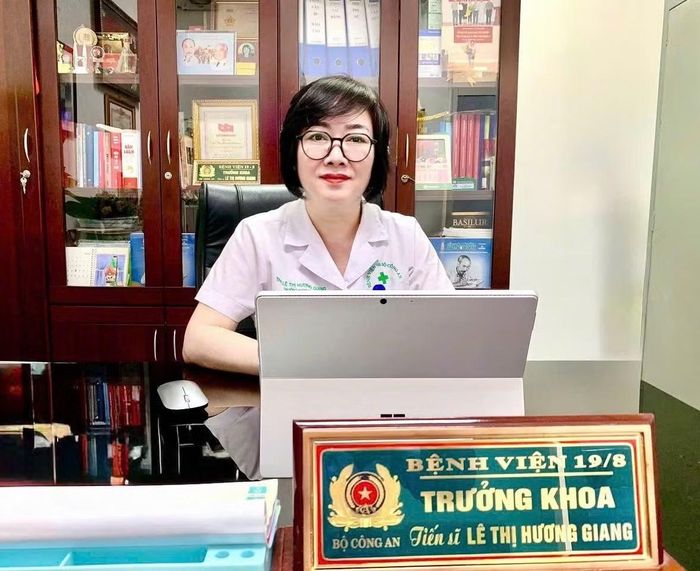 TS Lê Thị Hương Giang, Trưởng Khoa Tiết chế Dinh dưỡng, Bệnh viện 19-8.