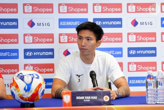 Cầu thủ Đoàn Văn Hậu. Ảnh: CAHN FC