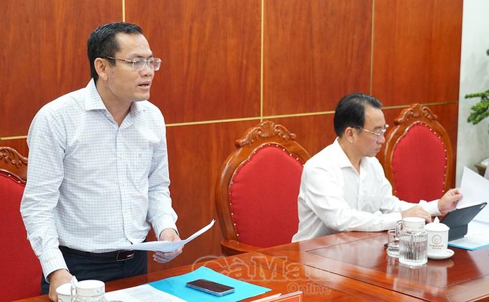 Phó Chủ tịch UBND tỉnh Ngô Vũ Thăng nêu một số nhiệm vụ trọng tâm các sở, ngành cần phối hợp thực hiện trong thời gian tới.
