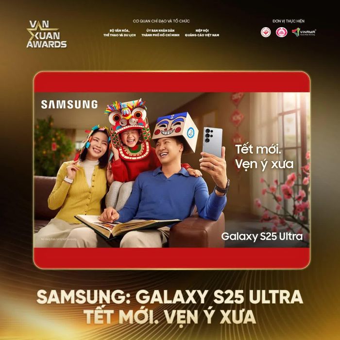 TVC “Tết Mới. Vẹn Ý Xưa” của Samsung Việt Nam quảng bá Galaxy S25 Ultra cùng Google Gemini và Galaxy AI