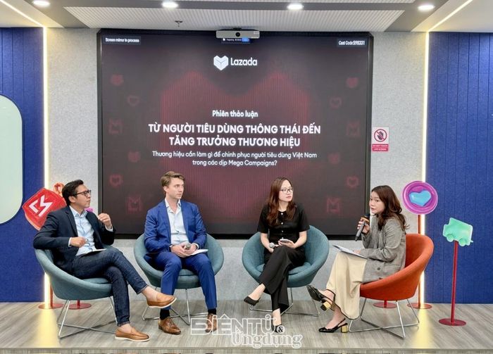 Trong phiên thảo luận, đại diện Lazada cũng đưa ra 3 trọng tâm chiến lược