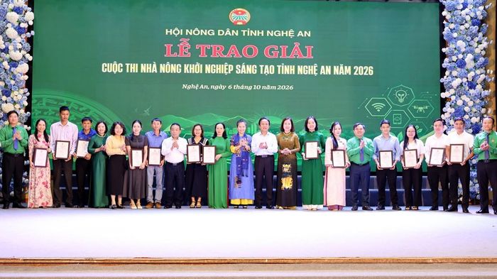 Nghệ An là đơn vị đầu tiên trong cả nước tổ chức cuộc thi “Nhà nông khởi nghiệp sáng tạo" dành riêng cho nhà nông. (Ảnh: NAG)