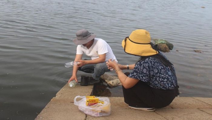 Quan trắc môi trường có ý nghĩa rất quan trọng trong nuôi trồng thuỷ sản. Ảnh minh hoạ