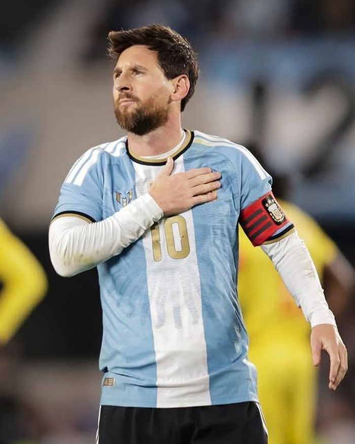 Messi luôn dành tình yêu đặc biệt cho đội tuyển quốc gia. Ảnh: AFA.