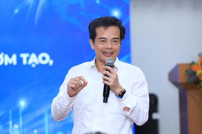 Cục trưởng Cục Khởi nghiệp và Doanh nghiệp công nghệ Hoàng Ngọc Nhân. Ảnh: Xuân Hải