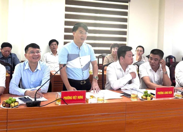 Đại biểu chia sẻ ý kiến tại hội nghị. Ảnh: Vân Thư