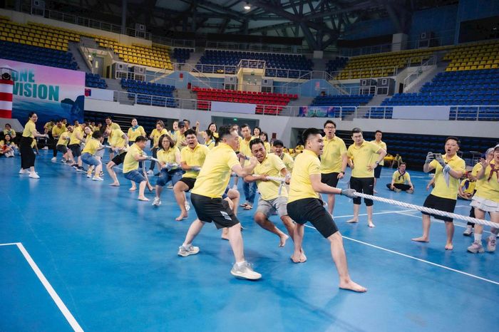 Các hoạt động thể thao được Công ty TNHH Đầu tư và Thương mại Thiên Hải chú trọng. Ảnh: MT